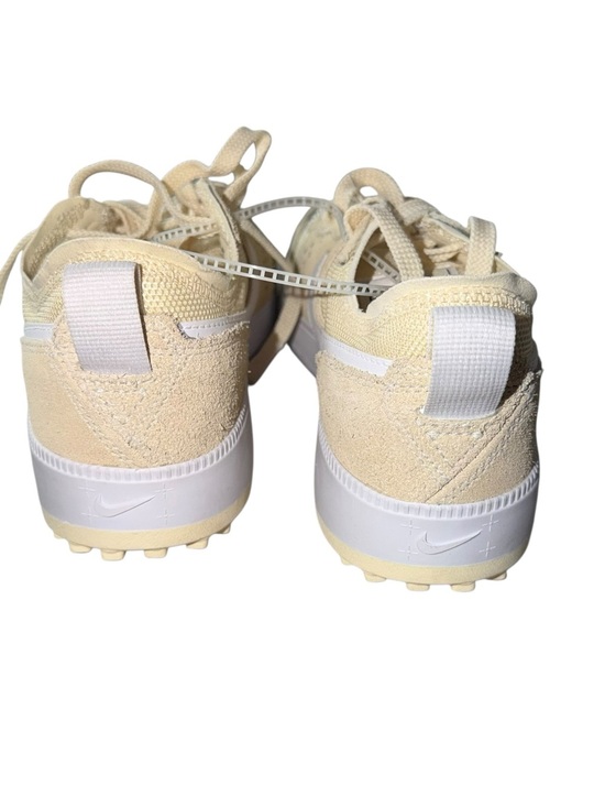 Nike Cream and White Platform Sneakers